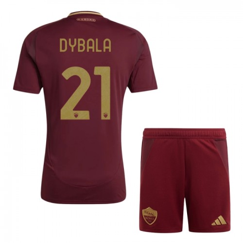 Ensemble Maillot AS Roma Dybala 21 Domicile 2024-25 Enfant Ensemble Maillot AS Roma Dybala 21 Domicile 2024-25 Enfant